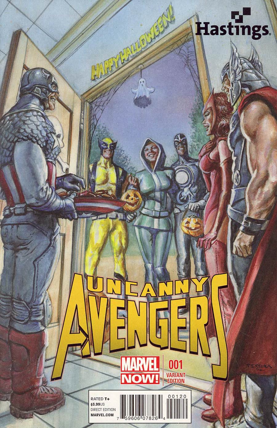 Uncanny Avengers #1 Cover G Hastings Variant