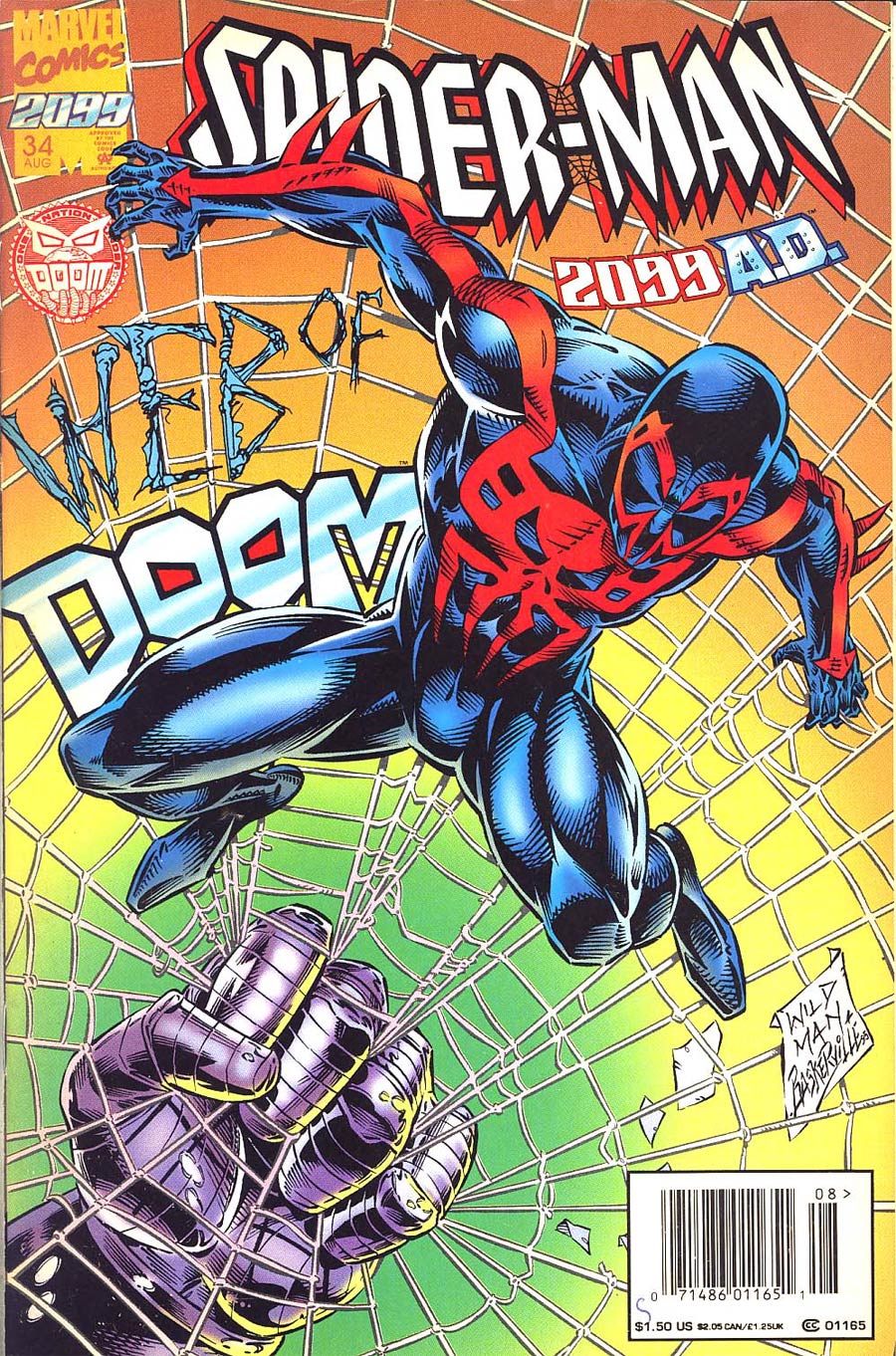 Spider-Man 2099 #34 Cover B Newsstand Edition