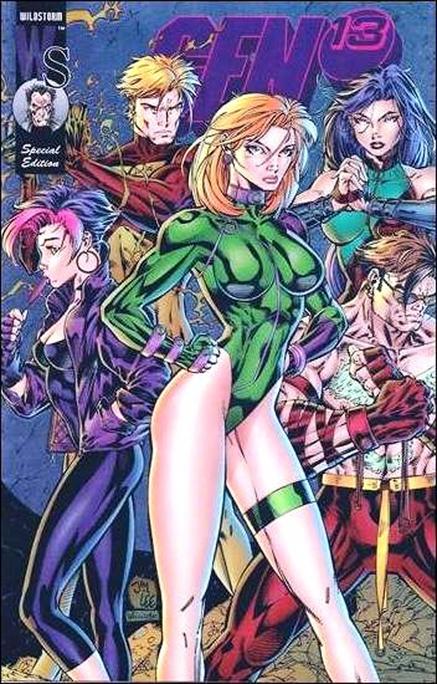 Gen 13 #1 Cover I Special Edition Chromium Variant Cover