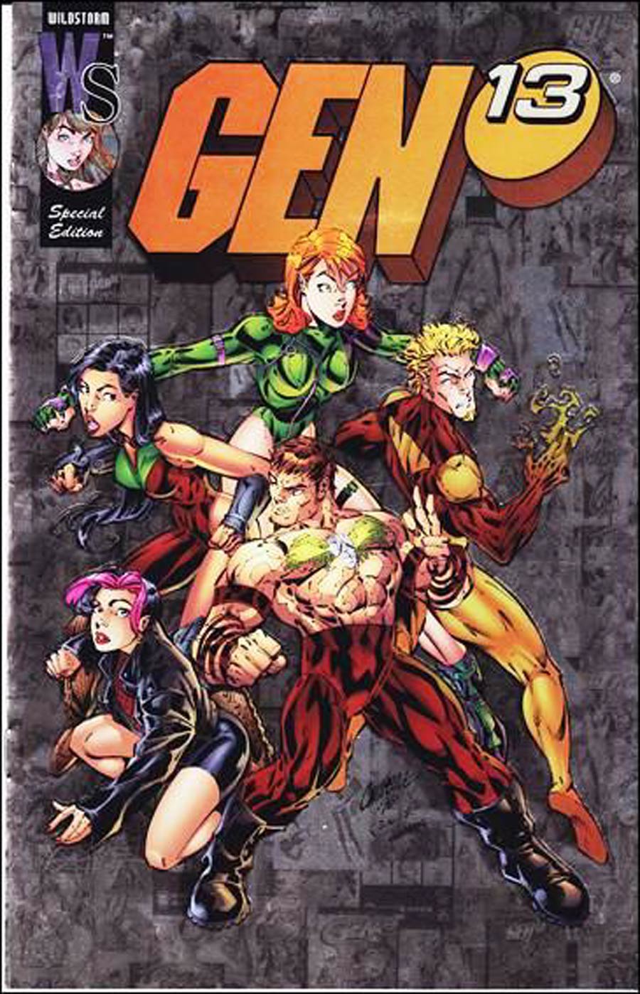 Gen 13 #1 Cover J Special Edition Chromium Variant Cover