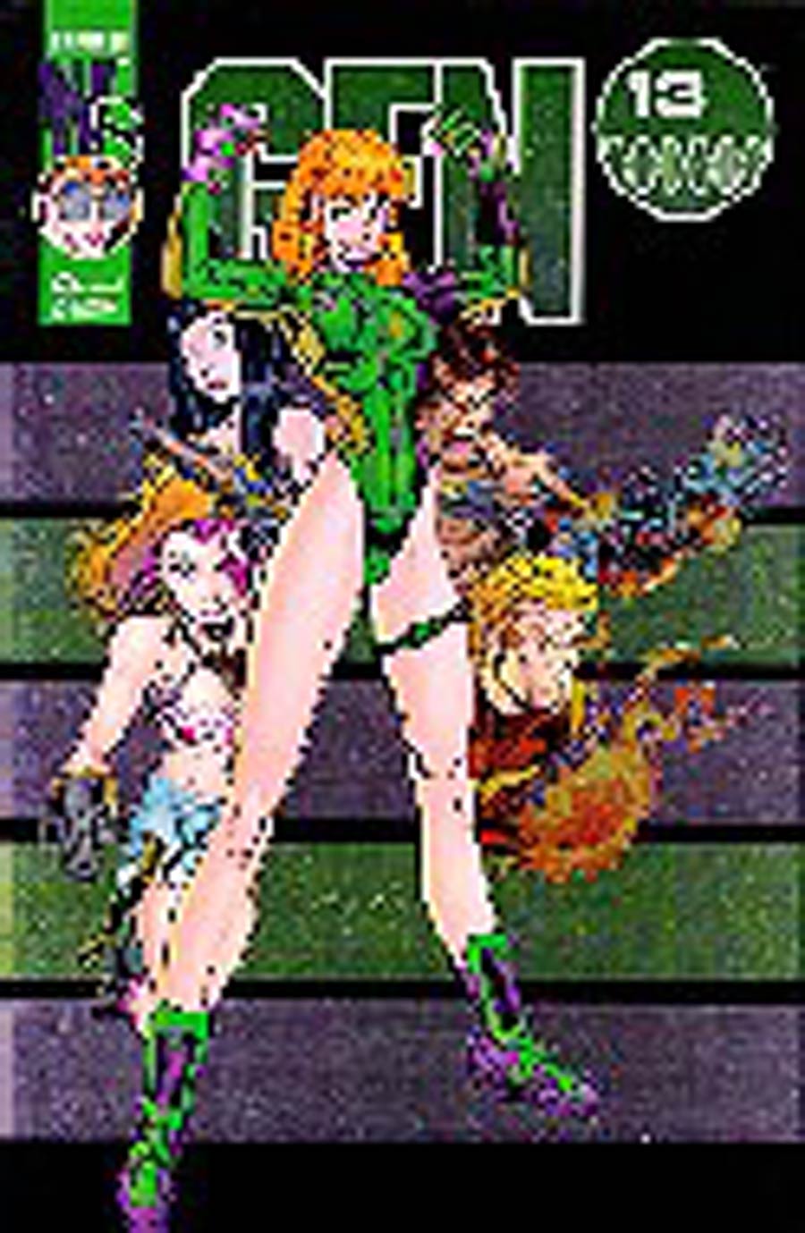 Gen 13 #1 Cover L Special Edition Chromium Variant Cover