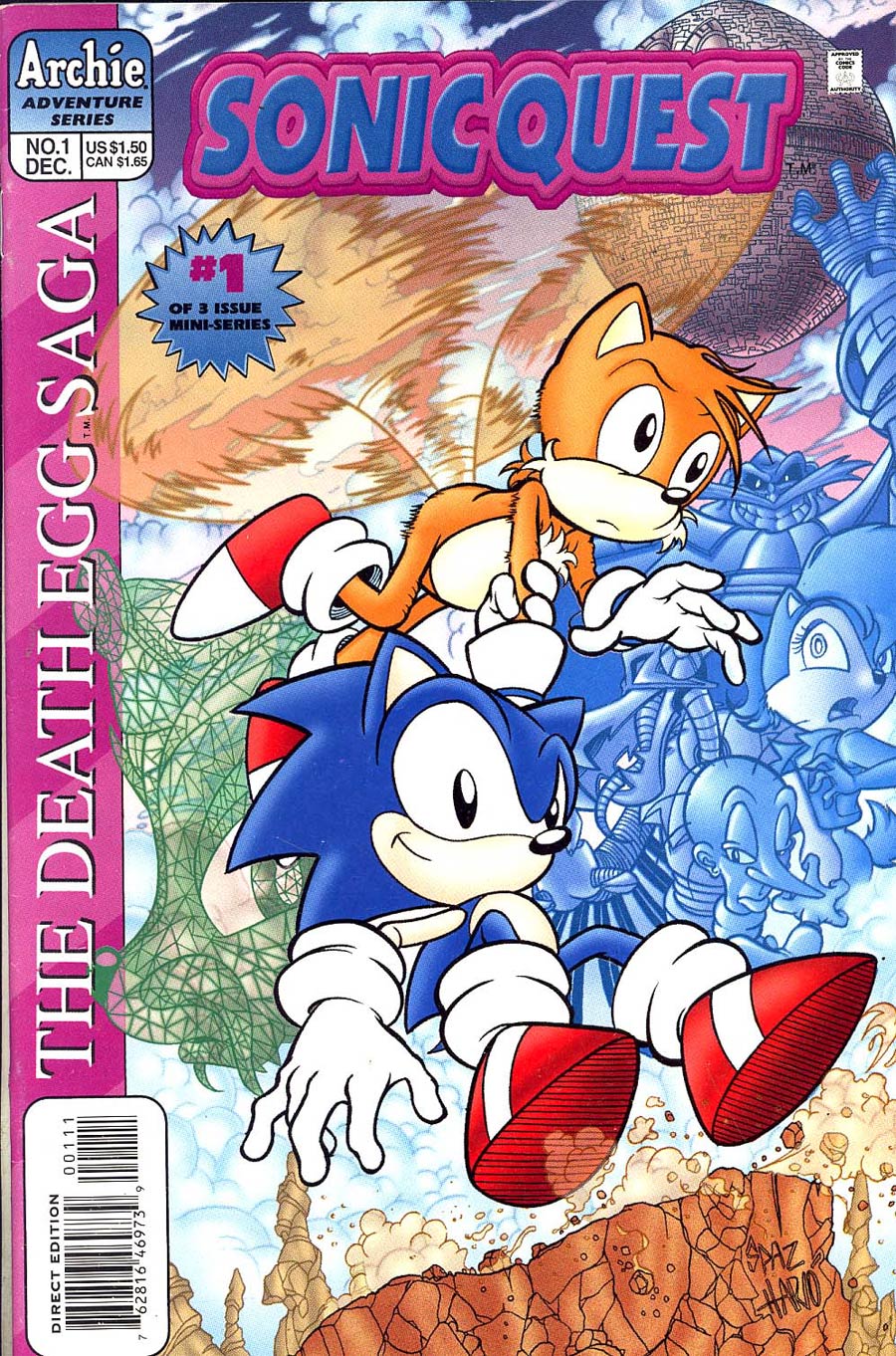 Sonic Quest The Death Egg Saga #1