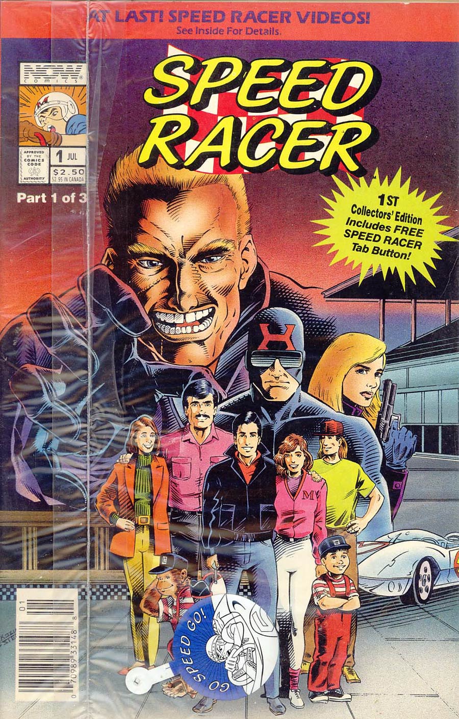 Speed Racer Vol 2 #1 Cover B With Polybag