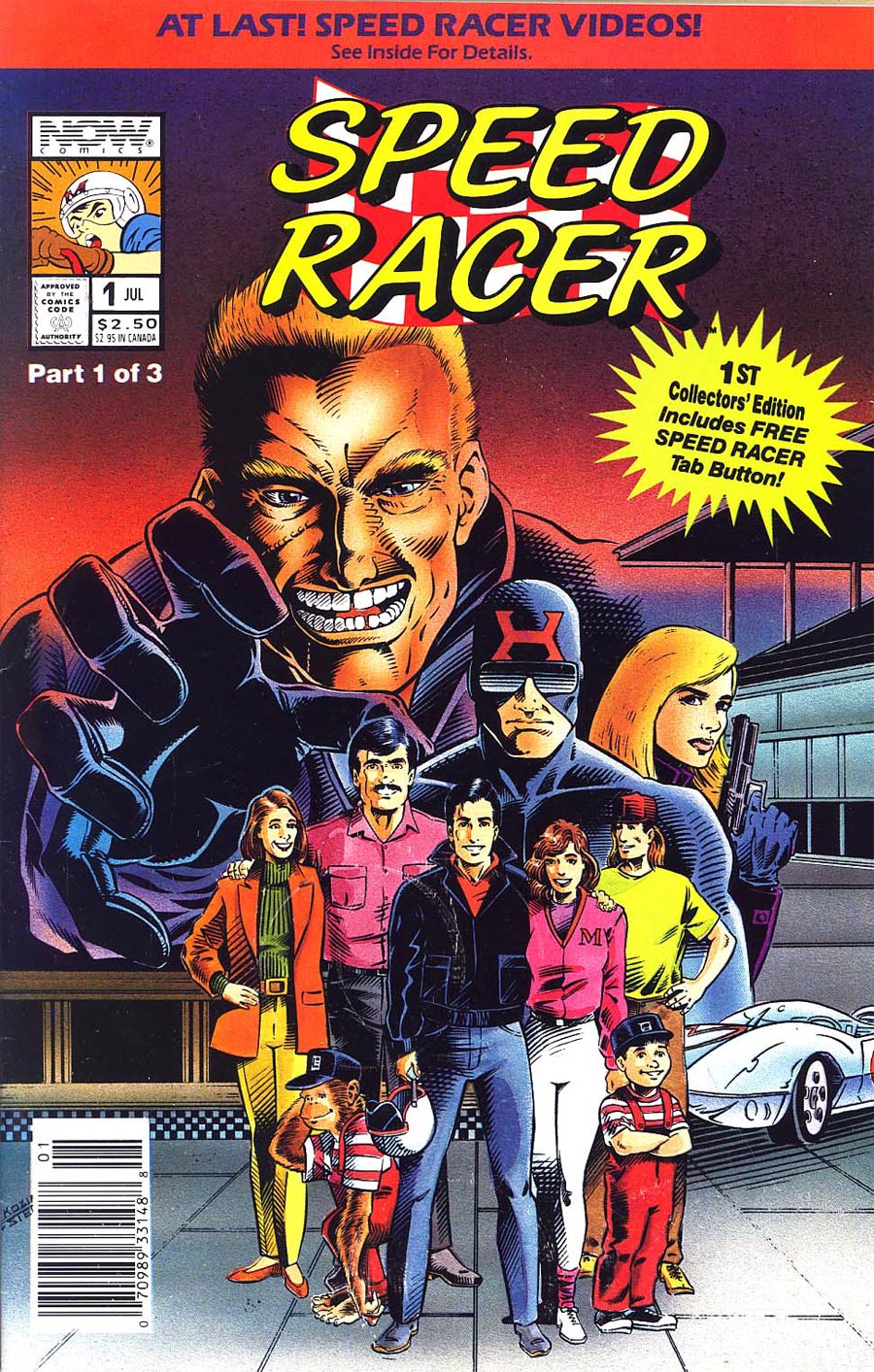 Speed Racer Vol 2 #1 Cover C No Polybag