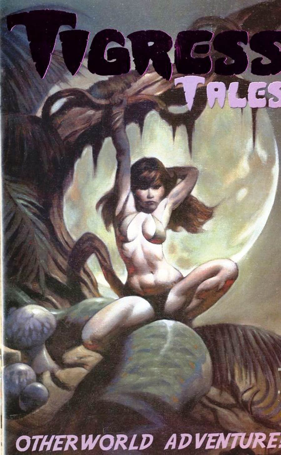 Tigress Tales #3 Cover B Purple Foil Variant Cover With Certificate