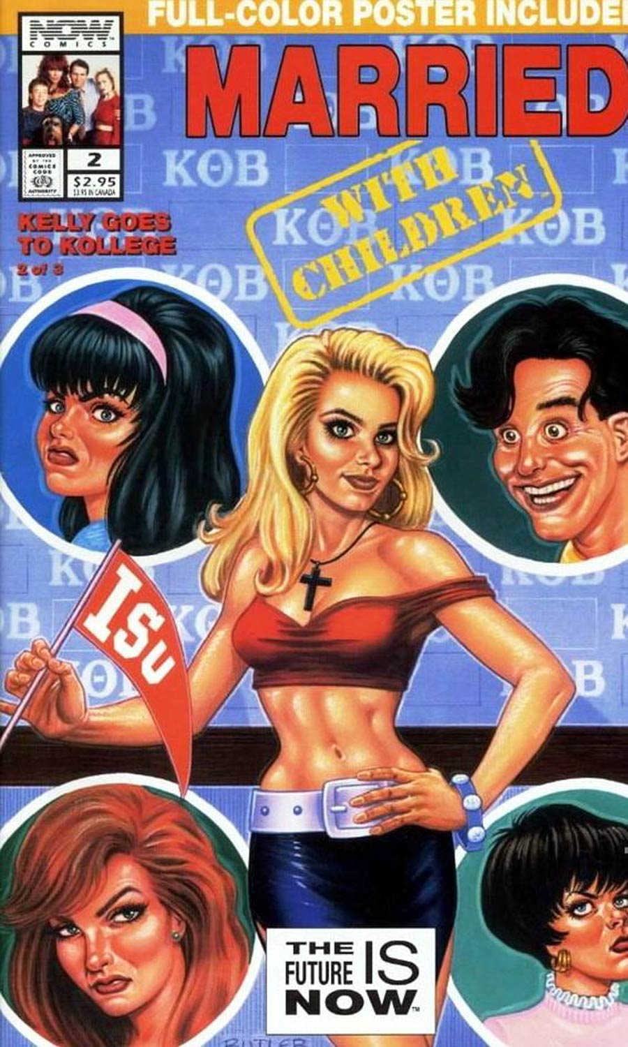 Married With Children Kelly Goes to Kollege #2 Cover A With Poster