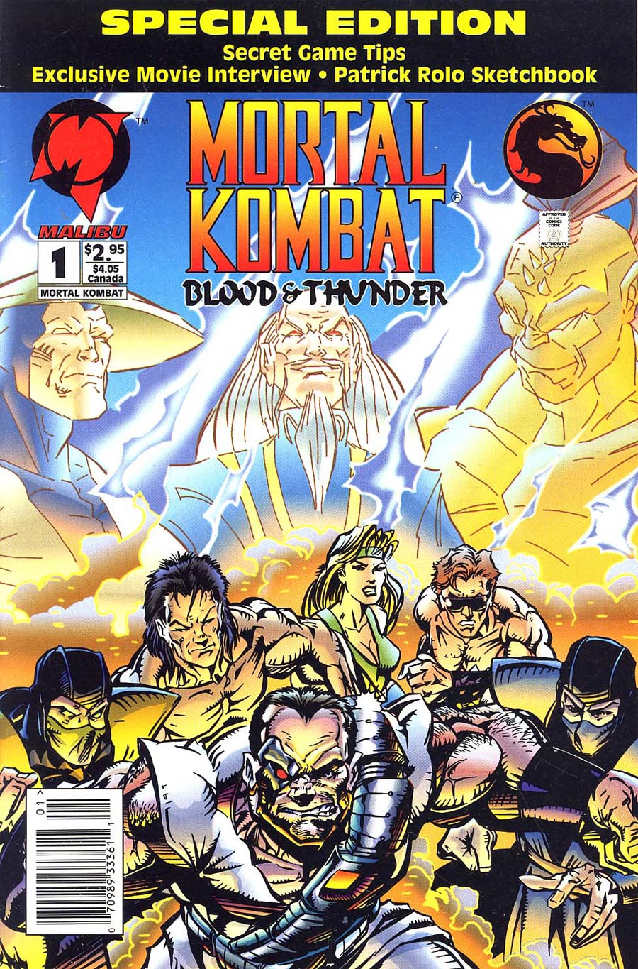 Mortal Kombat Blood And Thunder #1 Cover D Special Edition