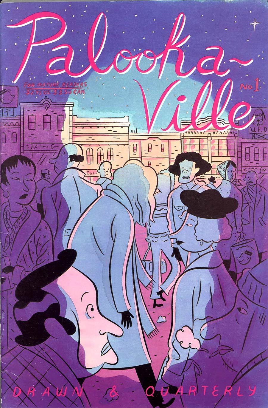 Palookaville #1 Cover B 2nd Ptg