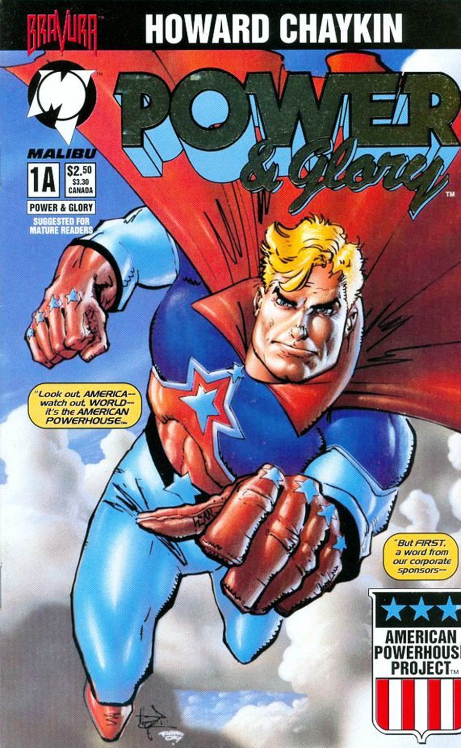 Power & Glory #1 Cover D Silver Foil Cover