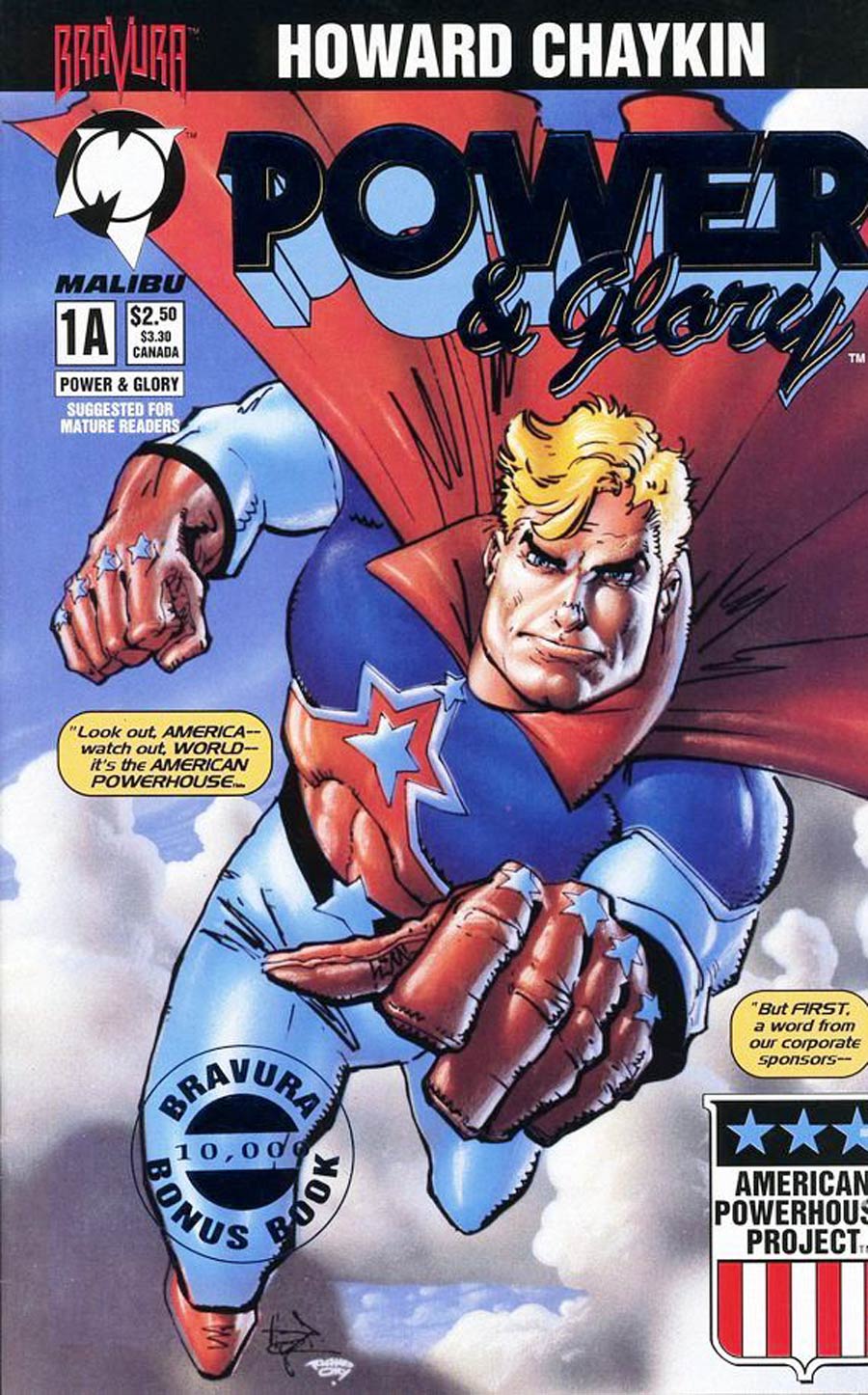 Power & Glory #1 Cover H Blue Foil Edition