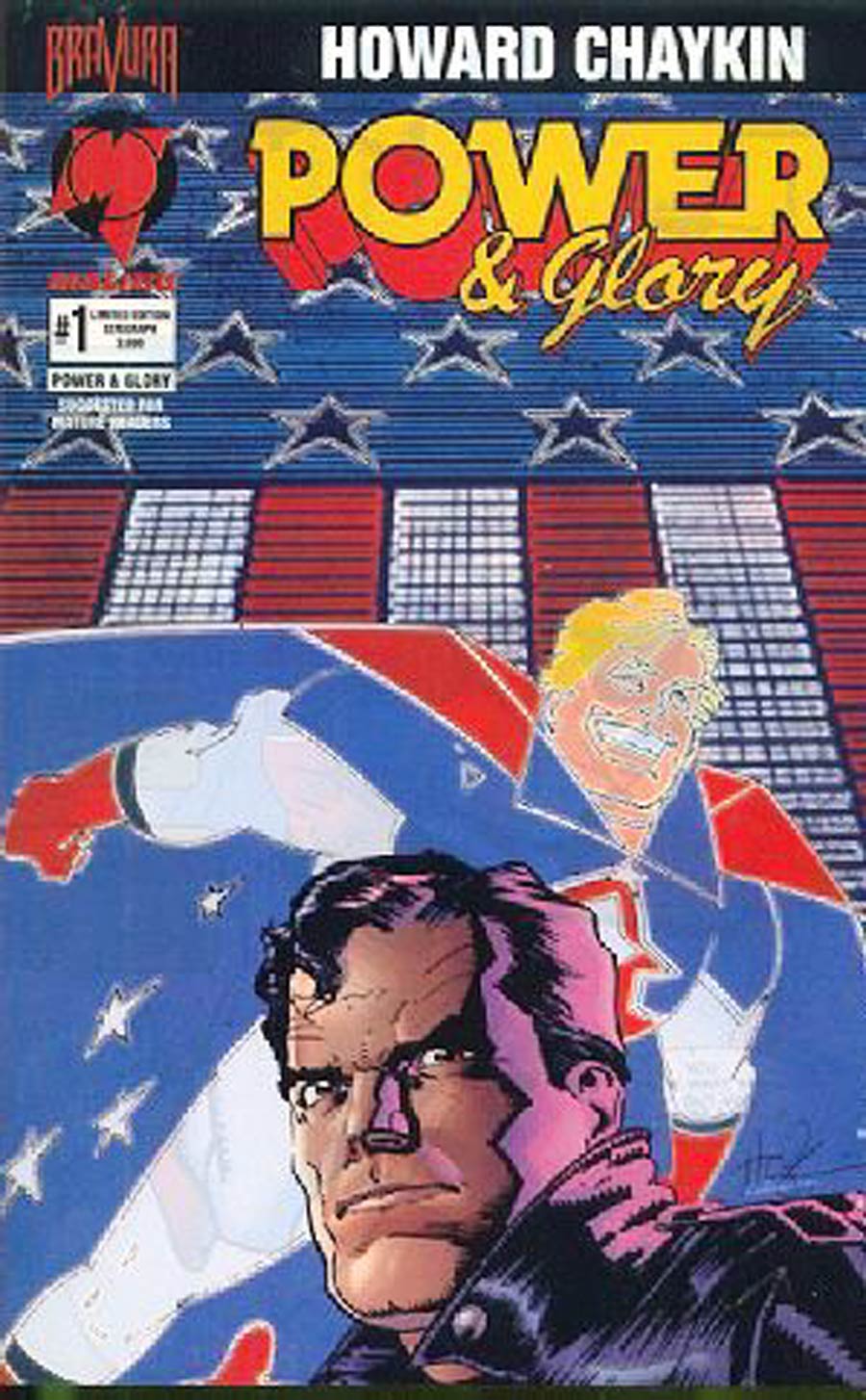 Power & Glory #1 Cover I Serigraph Edition