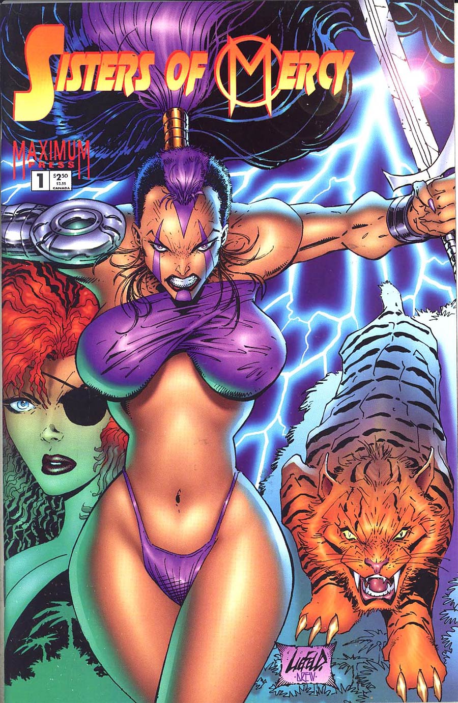 Sisters Of Mercy #1 Cover B Rob Liefeld