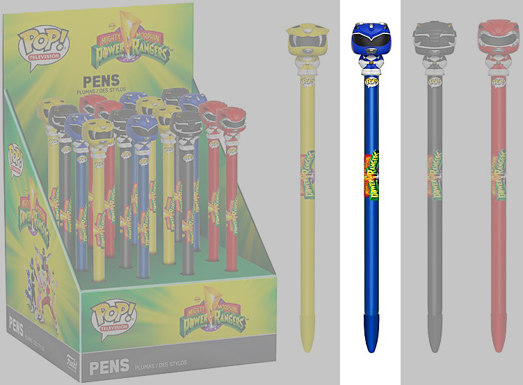 POP Mighty Morphin Power Rangers Pen Topper - Blue Ranger