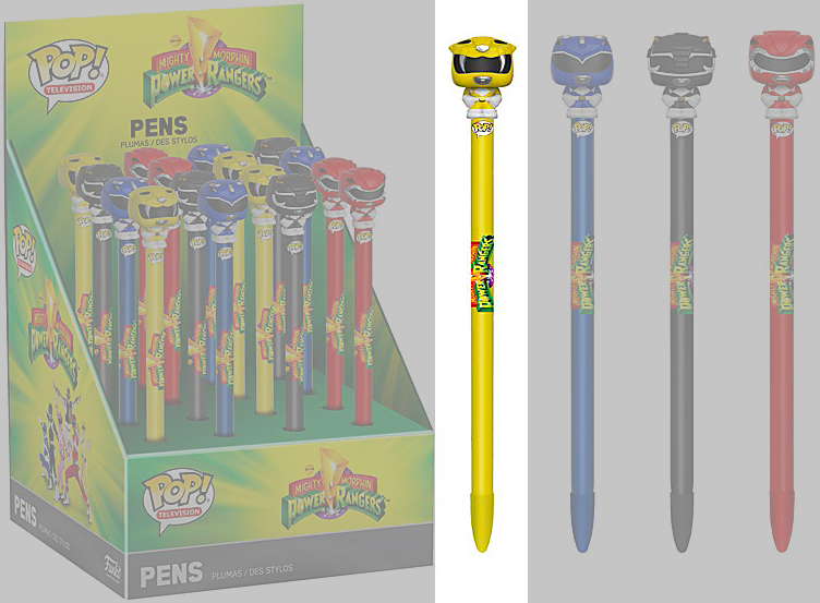 POP Mighty Morphin Power Rangers Pen Topper - Yellow Ranger