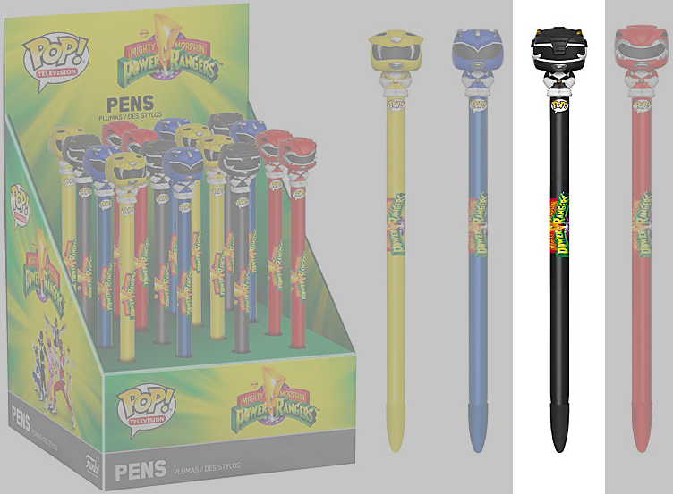 POP Mighty Morphin Power Rangers Pen Topper - Black Ranger