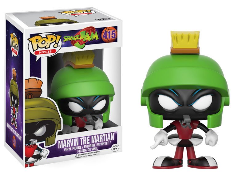 POP Movies 415 Space Jam Marvin The Martian Vinyl Figure