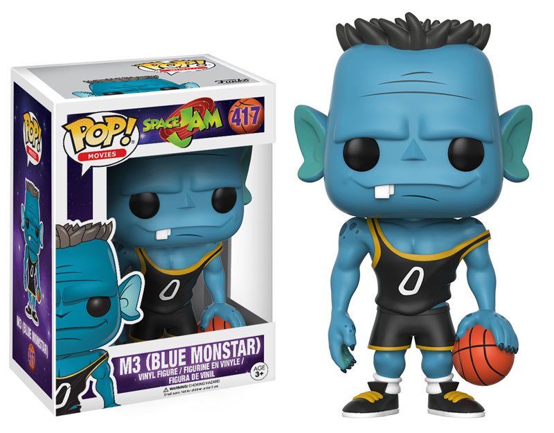 POP Movies 417 Space Jam M3 Blue Monstar Vinyl Figure