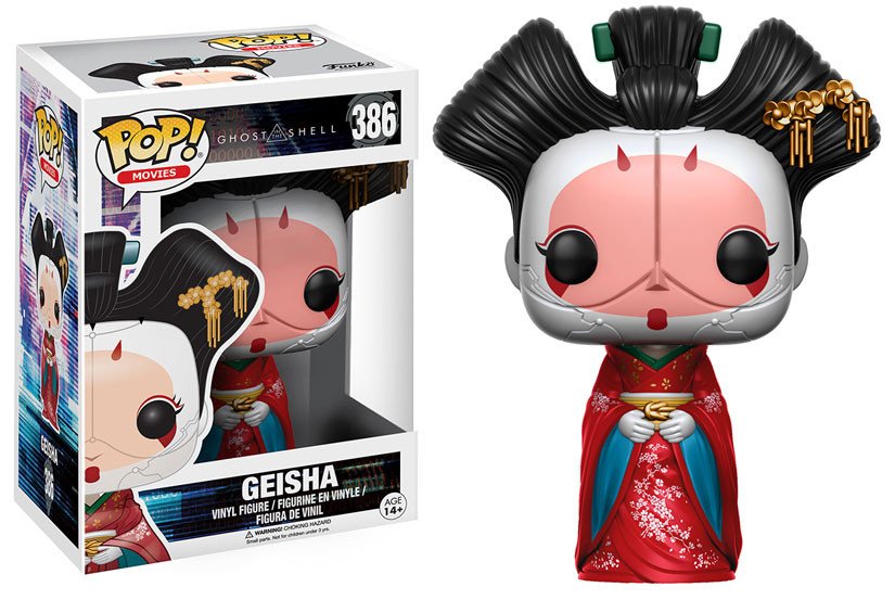POP Movies 386 Ghost In The Shell Geisha Vinyl Figure