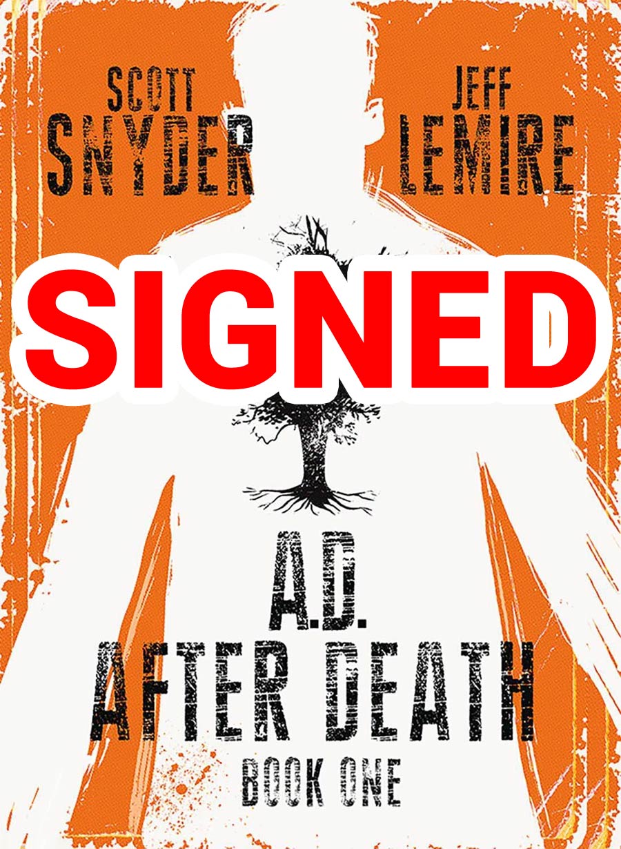 AD After Death Book 1 Cover B Signed By Scott Snyder