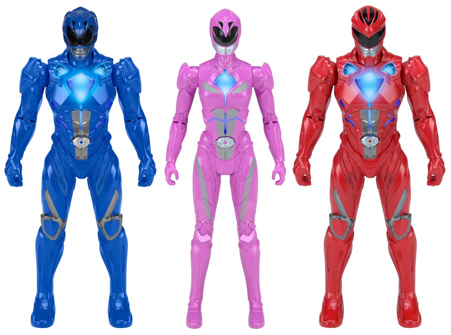 Power Rangers Movie Feature Action Figure Assortment Case