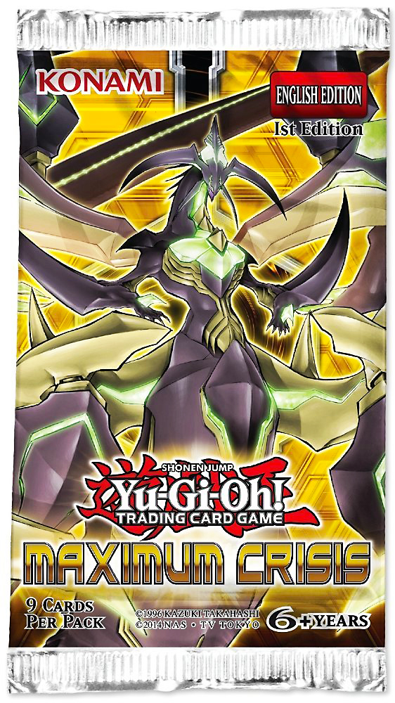 Yu-Gi-Oh TCG Maximum Crisis Booster Pack