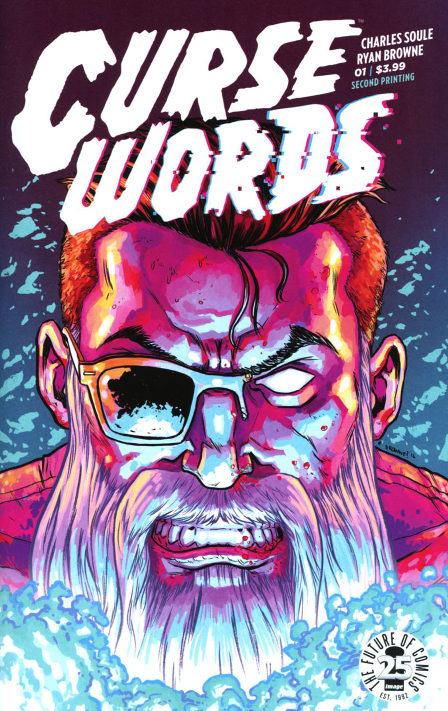 Curse Words #1 Cover F 2nd Ptg Ryan Browne Variant Cover