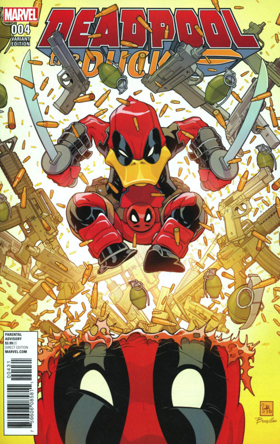 Deadpool The Duck #4 Cover C Incentive Variant Cover
