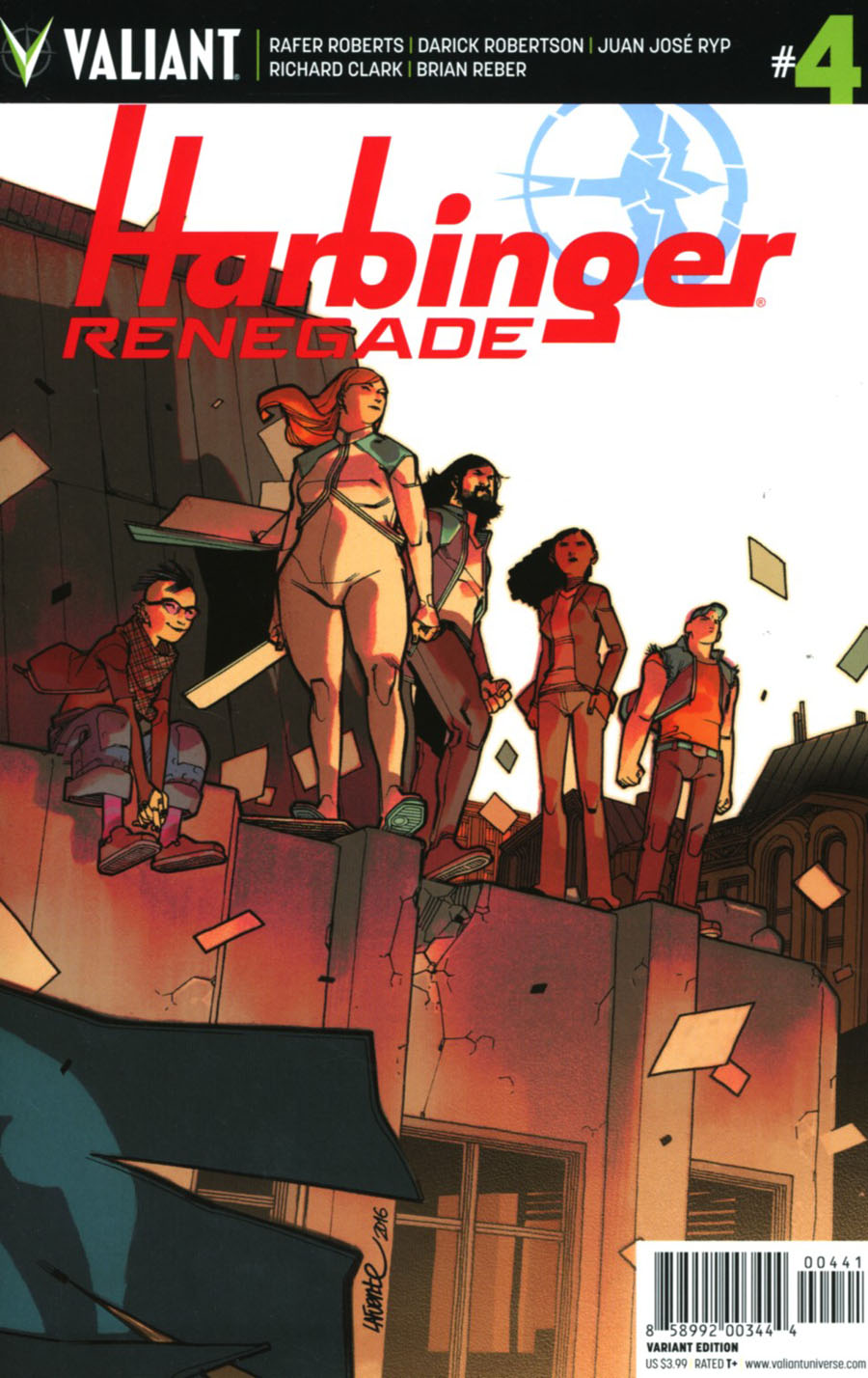 Harbinger Renegade #4 Cover D Incentive David Lafuente Variant Cover