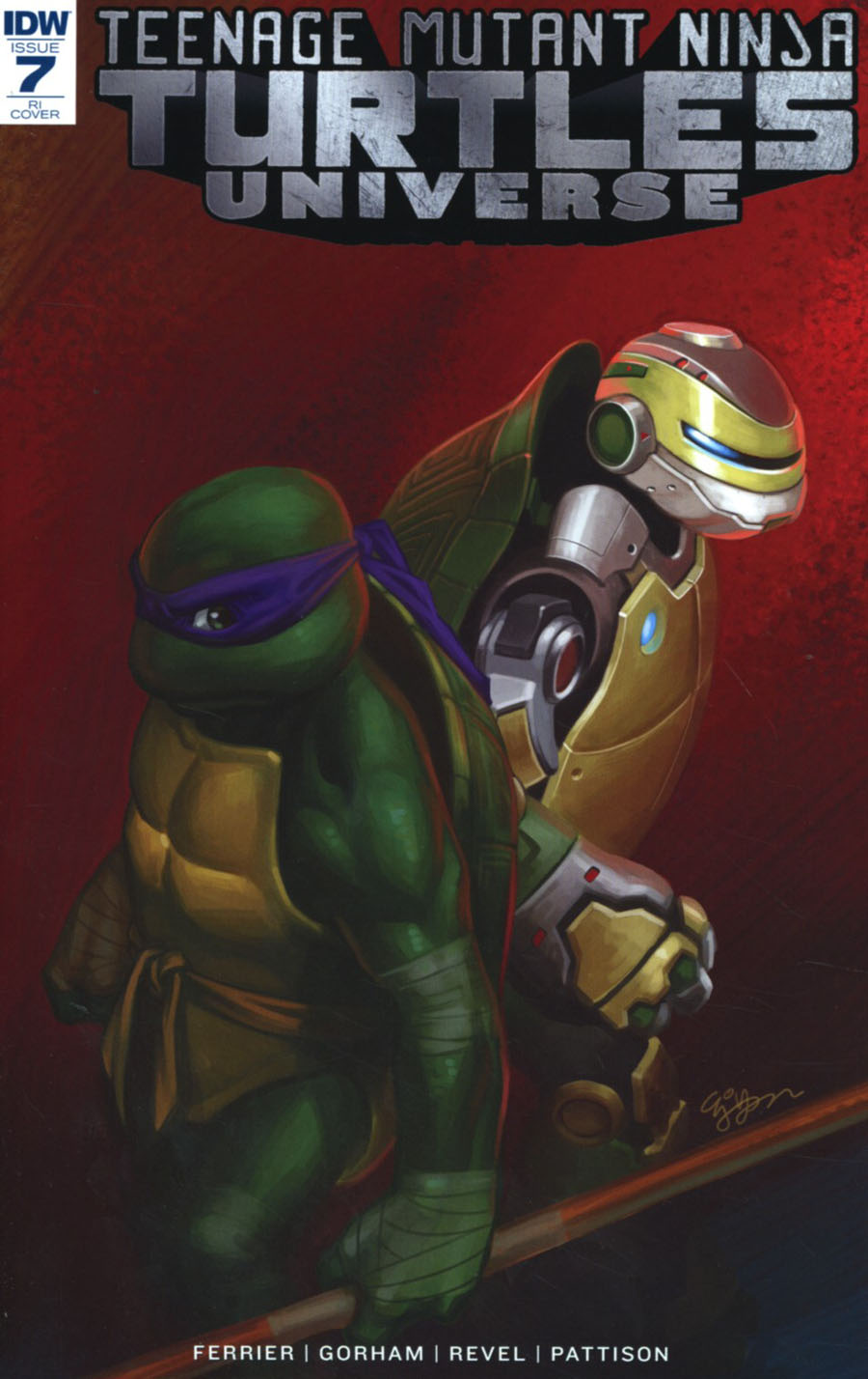 Teenage Mutant Ninja Turtles Universe #7 Cover C Incentive EJ Su Variant Cover