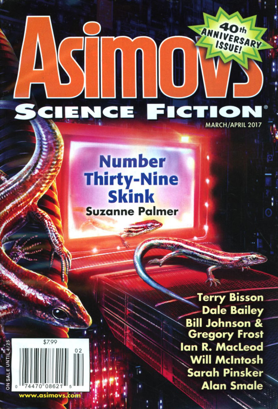 Asimovs Science Fiction Vol 41 #3 & 4 March / April 2017
