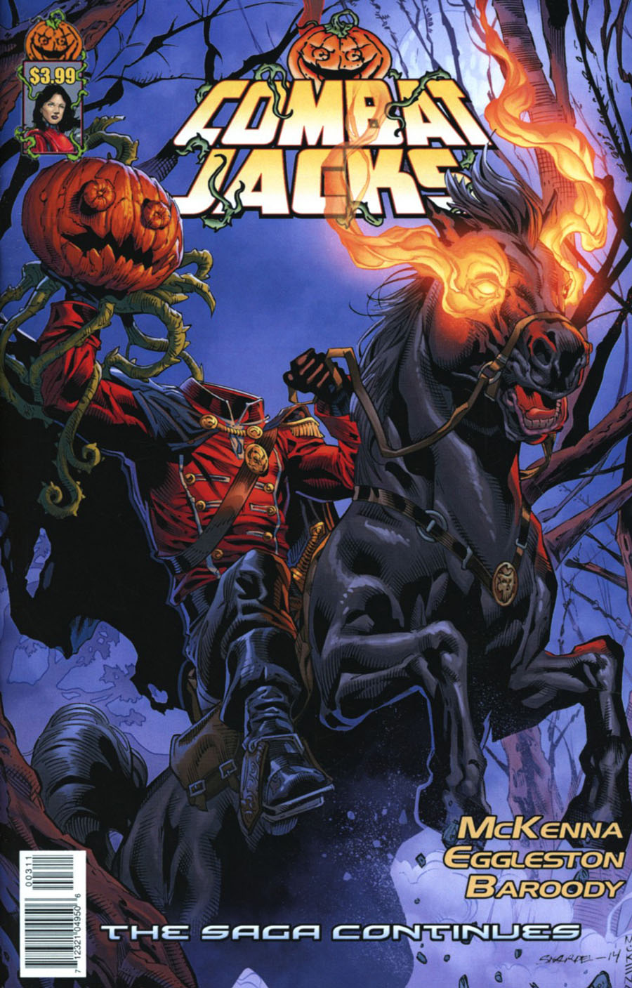 Combat Jacks #3 Cover A Headless Horseman