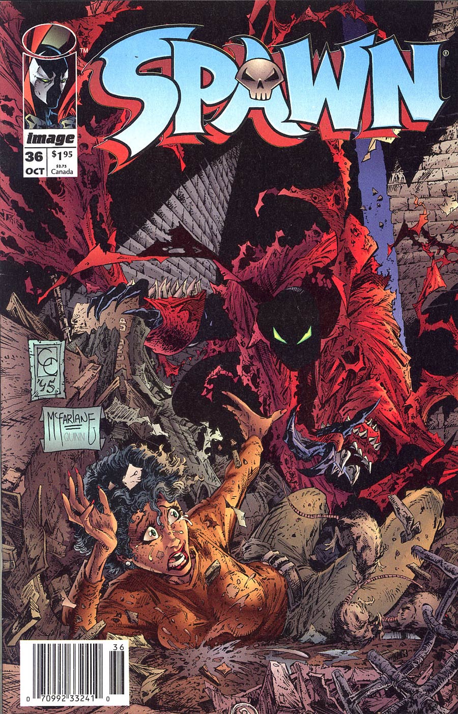 Spawn #36 Cover B Newsstand Edition