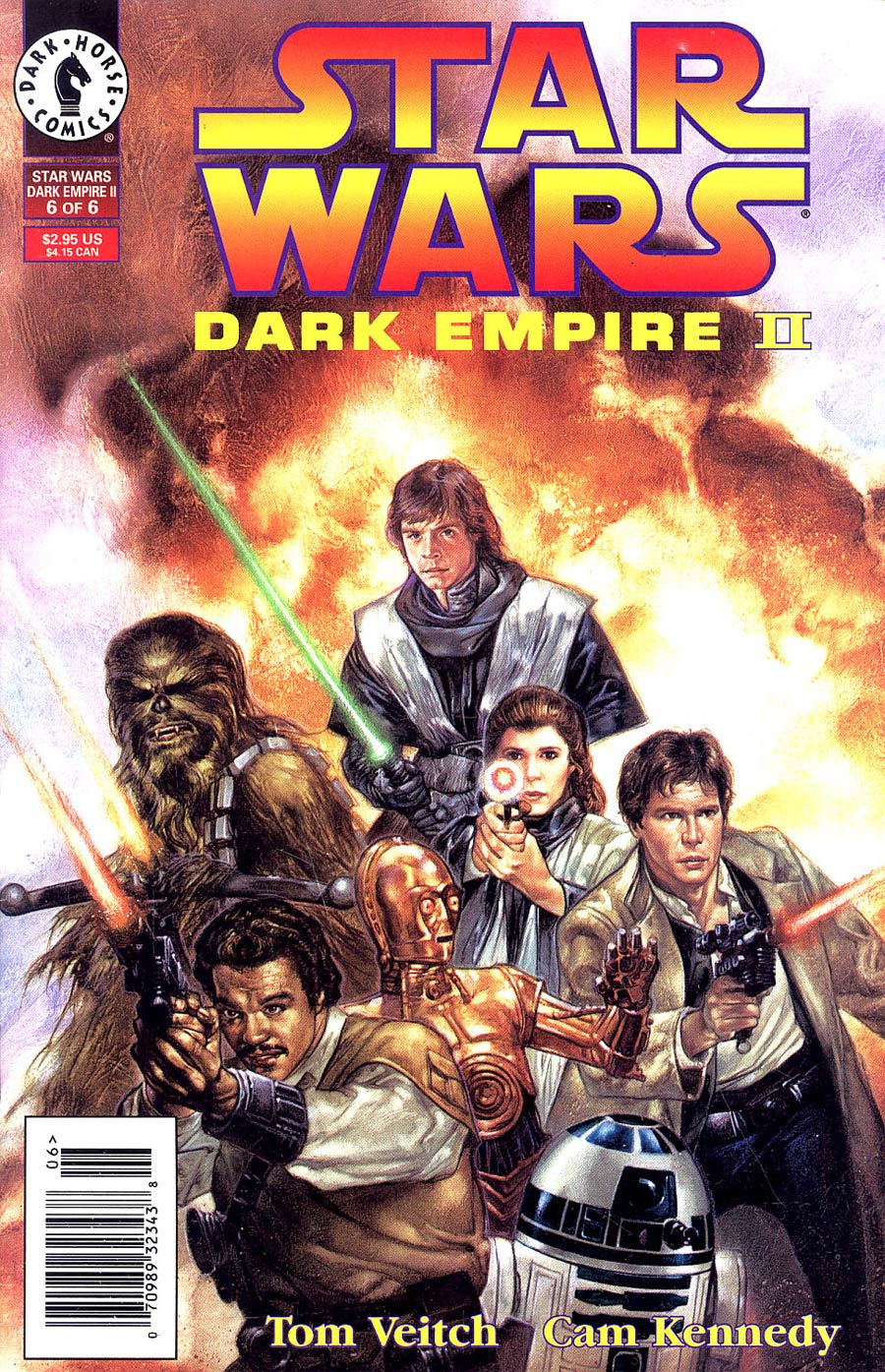 Star Wars Dark Empire II #6 Cover C Newsstand Edition