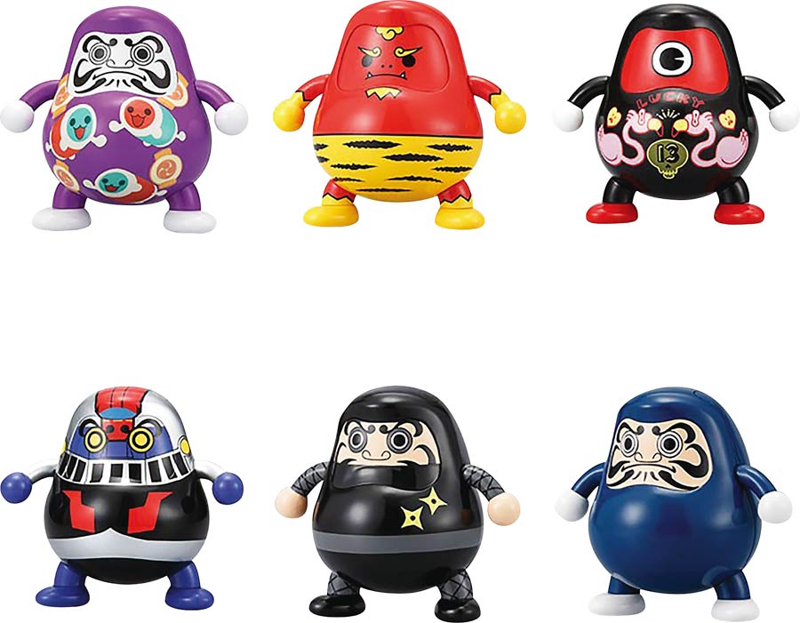 Daruma Club Vol 3 - Box Of 6 Blind Mystery Box Figures