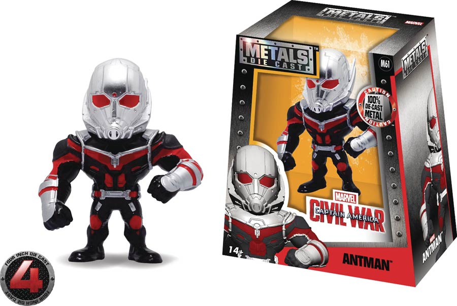 Metals Captain America Civil War 4-Inch Die-Cast Figure - Ant-Man