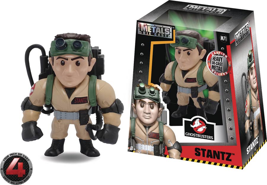 Metals Ghostbusters 4-Inch Die-Cast Figure - Raymond Stantz