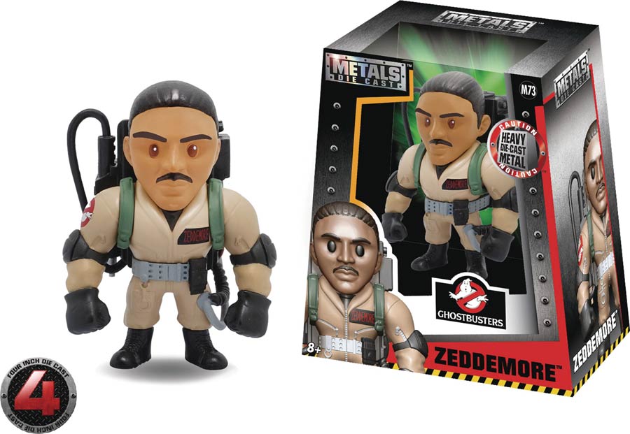 Metals Ghostbusters 4-Inch Die-Cast Figure - Winston Zeddemore