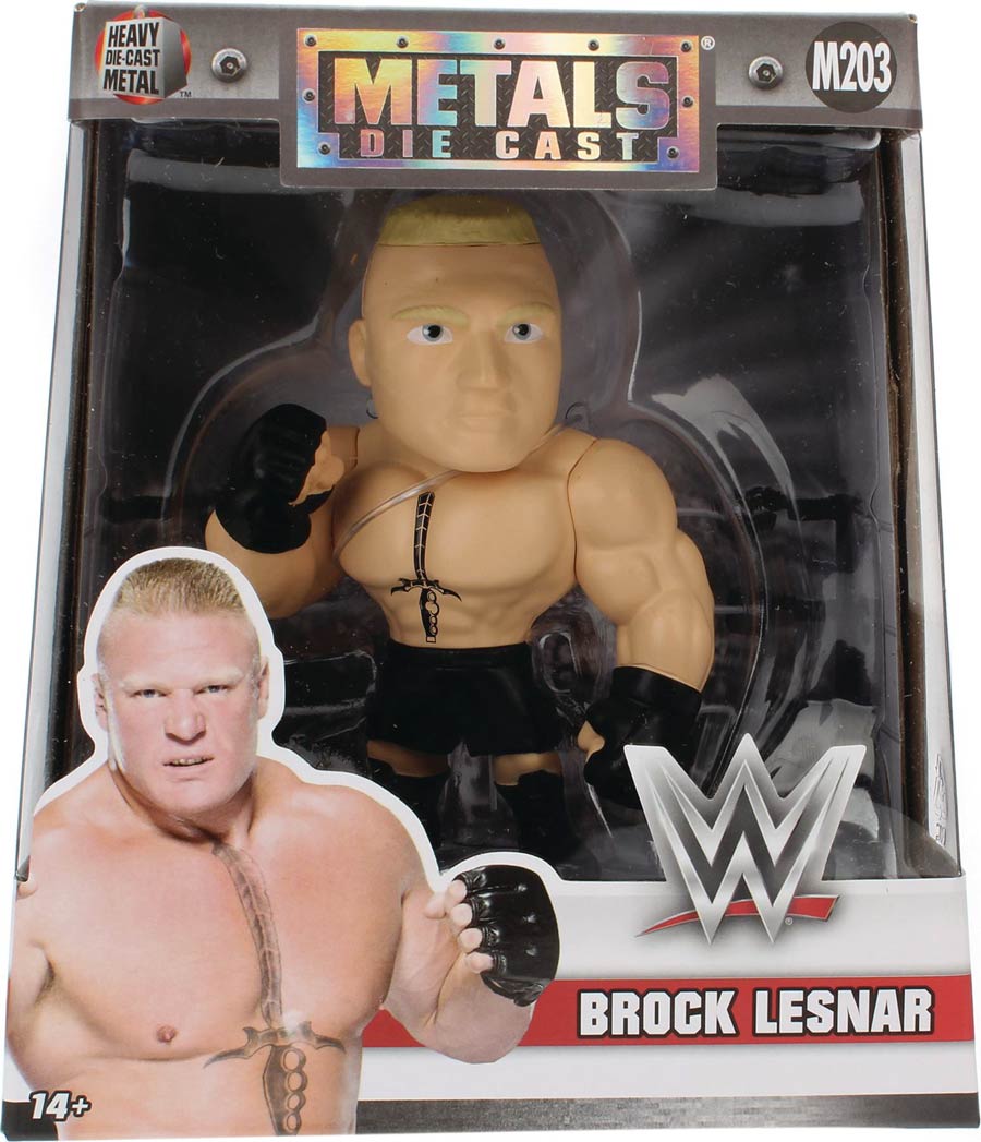 Metals WWE 4-Inch Die-Cast Figure - Brock Lesnar