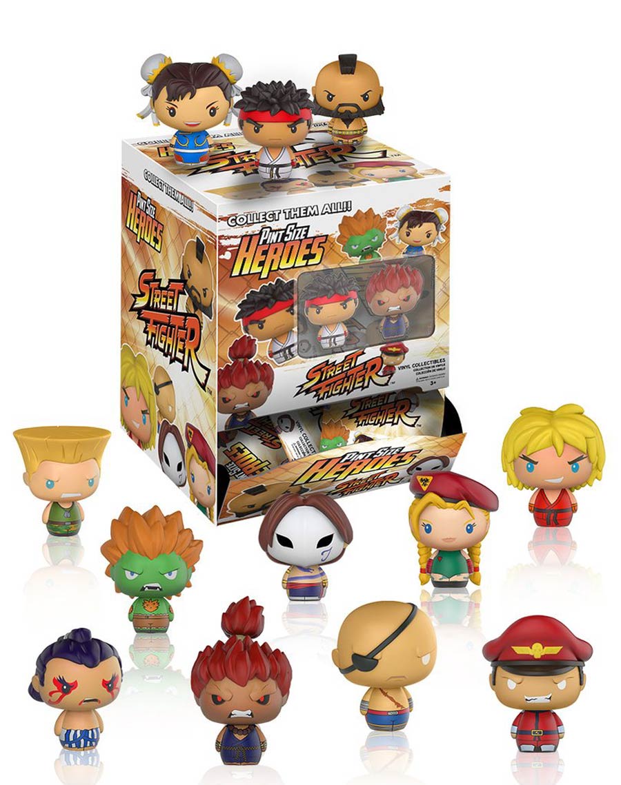 Pint-Size Heroes Street Fighter Blind Mystery Box Figure
