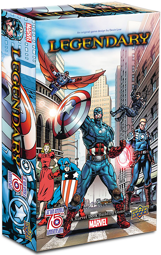 Marvel Legendary Deck Building Game Marvel Captain America 75th Anniversary Expansion