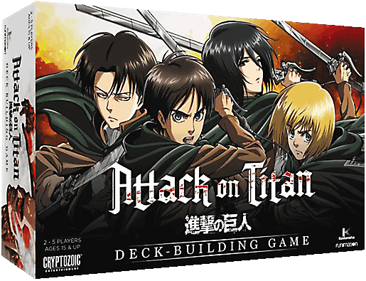 Attack On Titan Deck Building Game Core Set