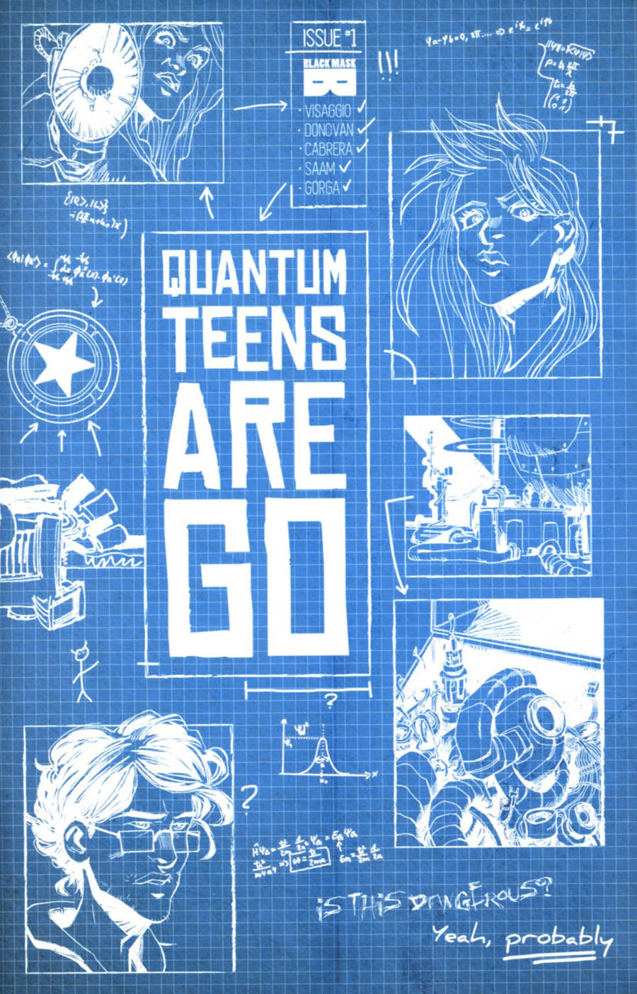 Quantum Teens Are Go #1 Cover B Alexis Ziritt