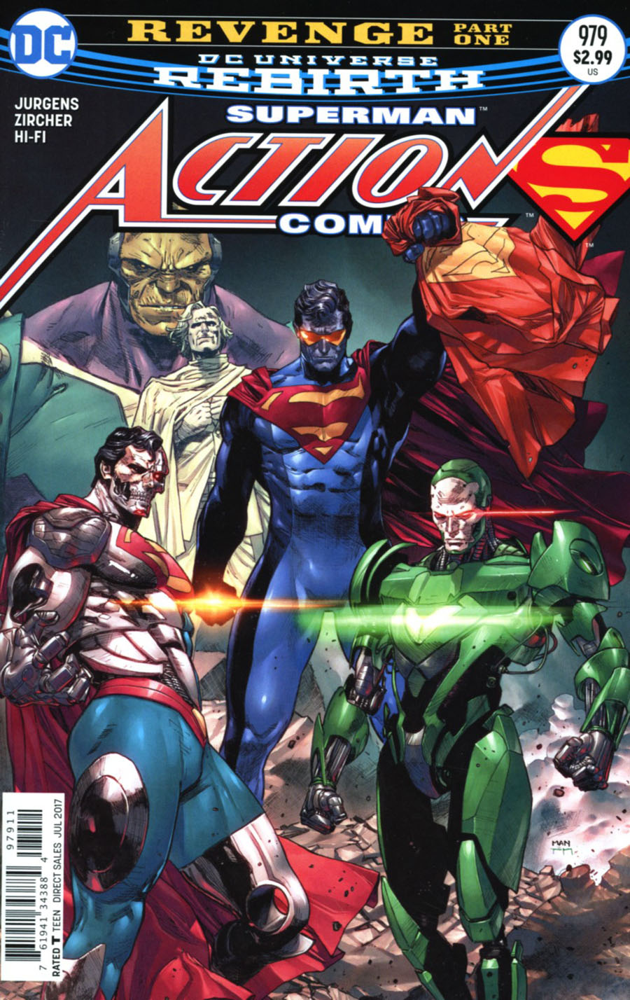 Action Comics Vol 2 #979 Cover A Regular Clay Mann Cover