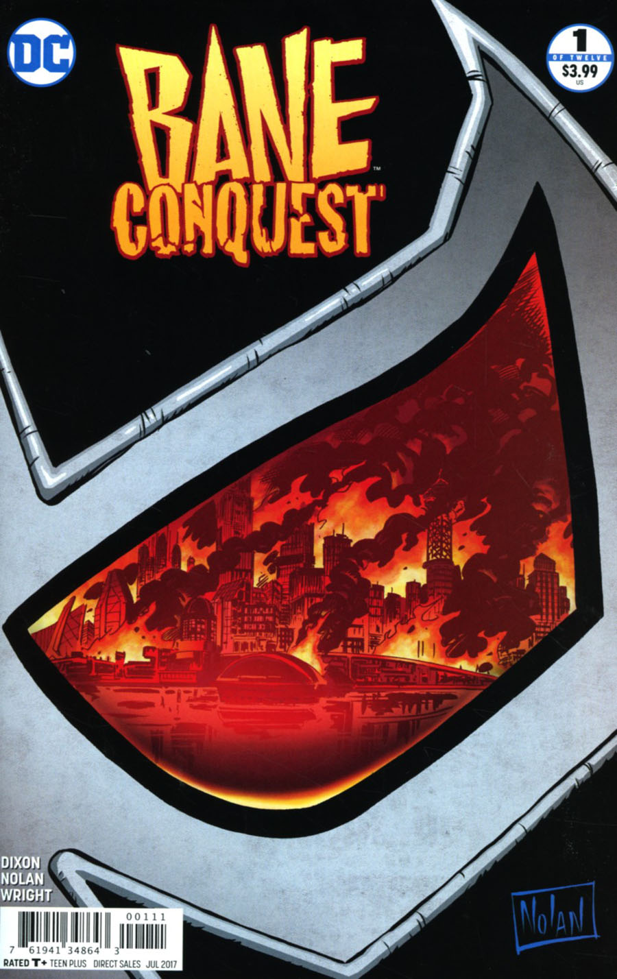 Bane Conquest #1 Cover A Regular Graham Nolan Cover