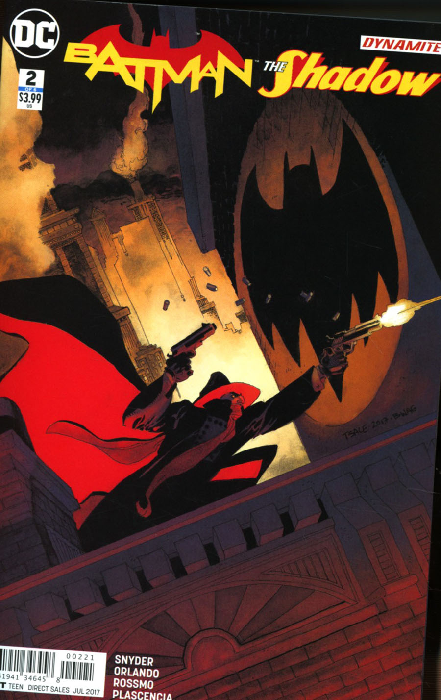 Batman The Shadow #2 Cover B Variant Tim Sale Cover