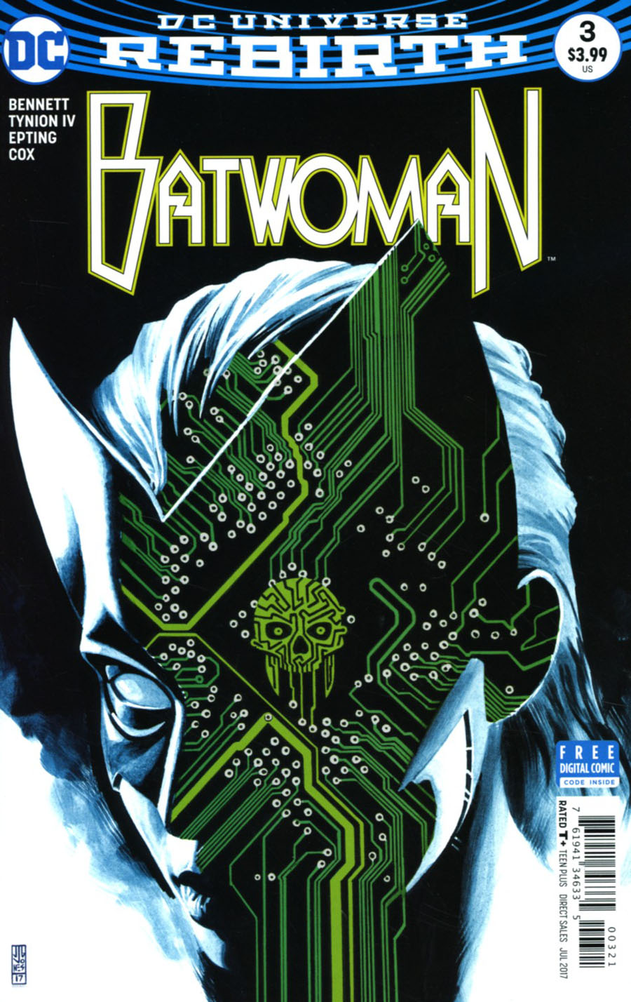 Batwoman Vol 2 #3 Cover B Variant JG Jones Cover