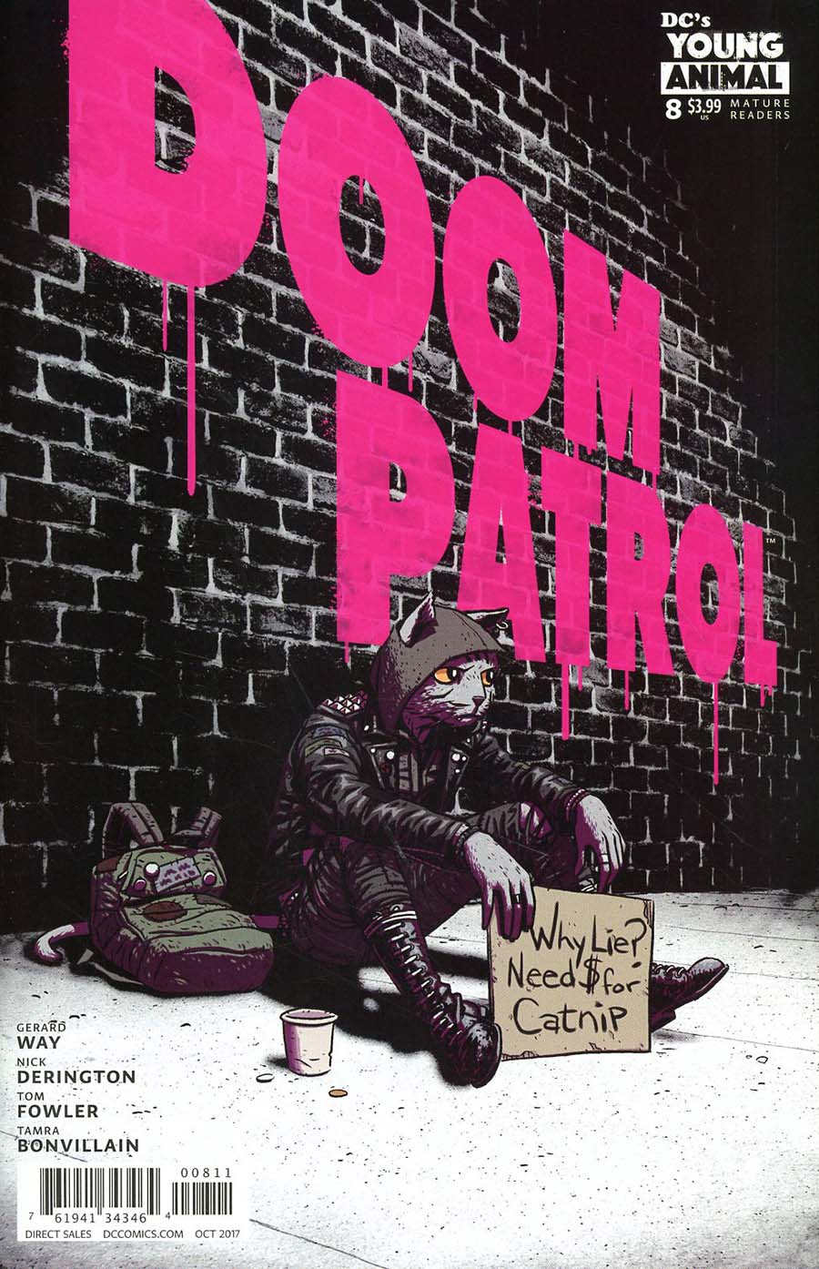 Doom Patrol Vol 6 #8 Cover A Regular Nick Derington Cover