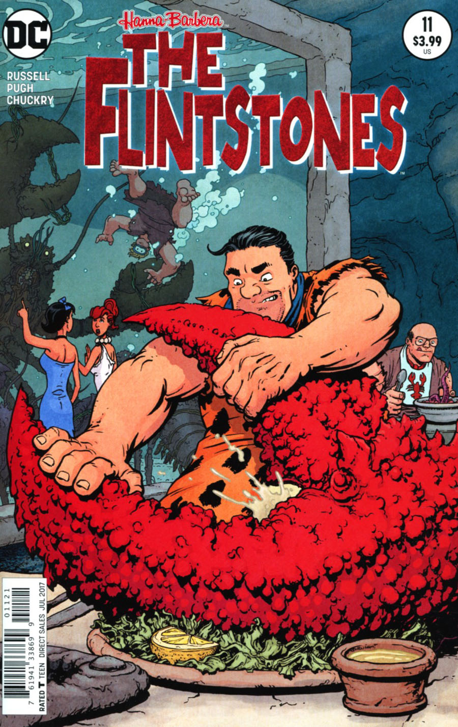 Flintstones (DC) #11 Cover B Variant Chris Burnham Cover