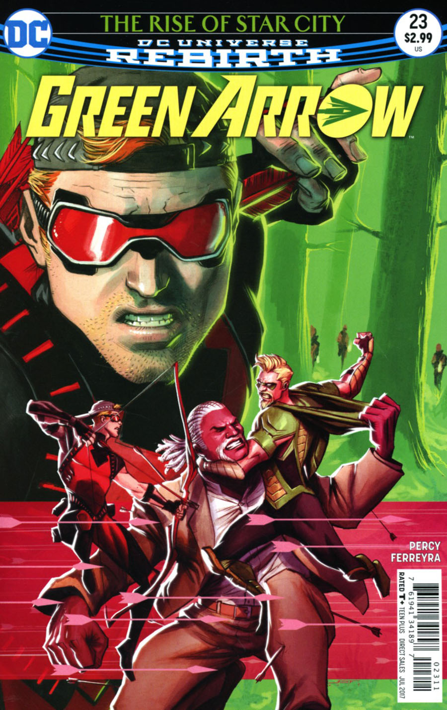 Green Arrow Vol 7 #23 Cover A Regular Juan Ferreyra Cover