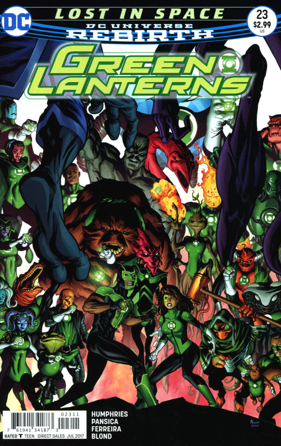 Green Lanterns #23 Cover A Regular Mike McKone Cover